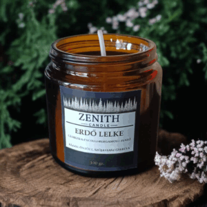 Erdő Lelke Szójaviasz Illatgyertya Üveg Tégelyben 100g