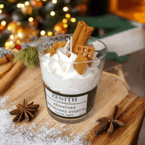 Zenith Candle “Sweet Light” desszertgyertya fahéjas