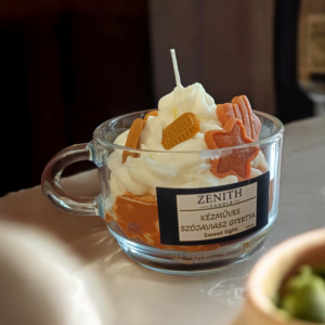 Zenith Candle “Sweet Light” bögrés desszertgyertya sütis